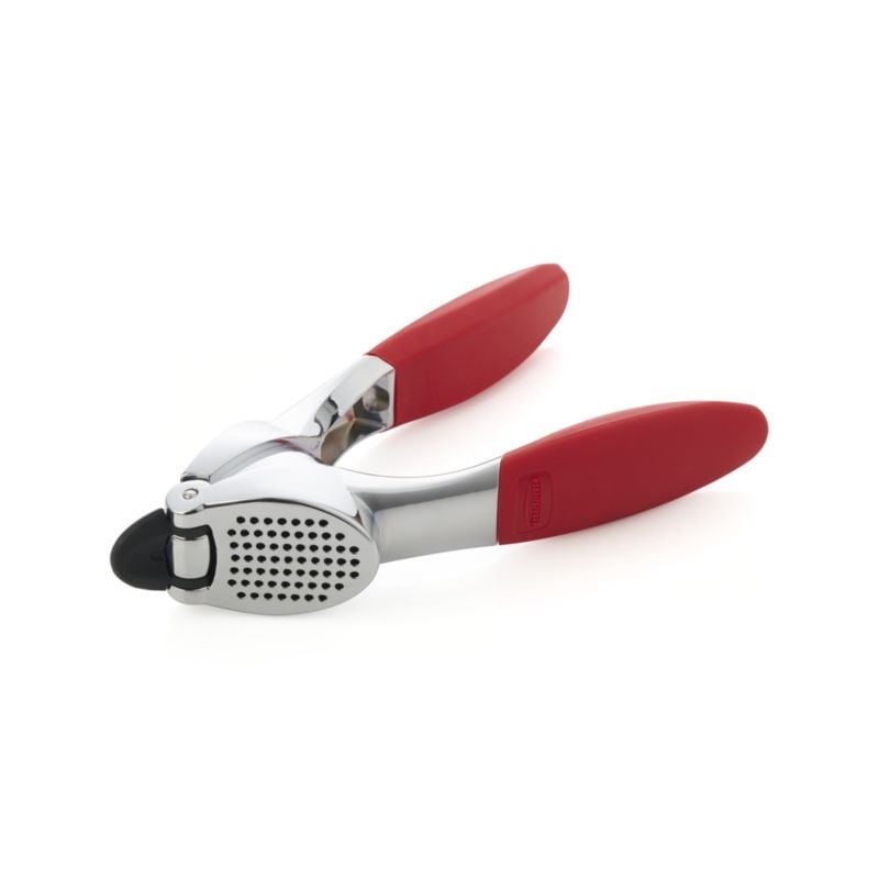 Red Garlic Press & Slice - Image 2