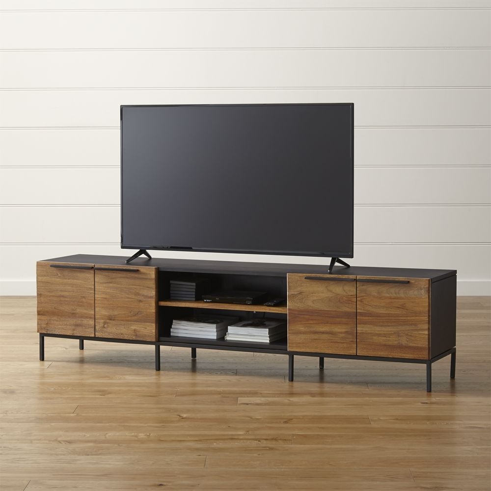 Rigby 80.5" Large Media Console with Base - Image 0