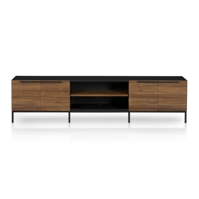 Rigby 80.5" Large Media Console with Base - Image 1