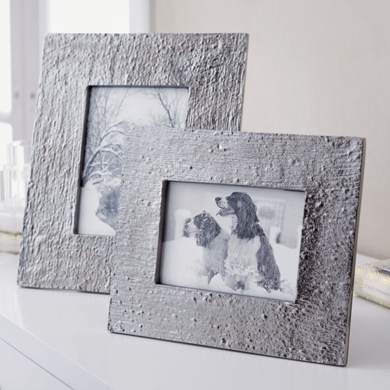 Silver Bark 4"x6" Picture Frame - Image 2