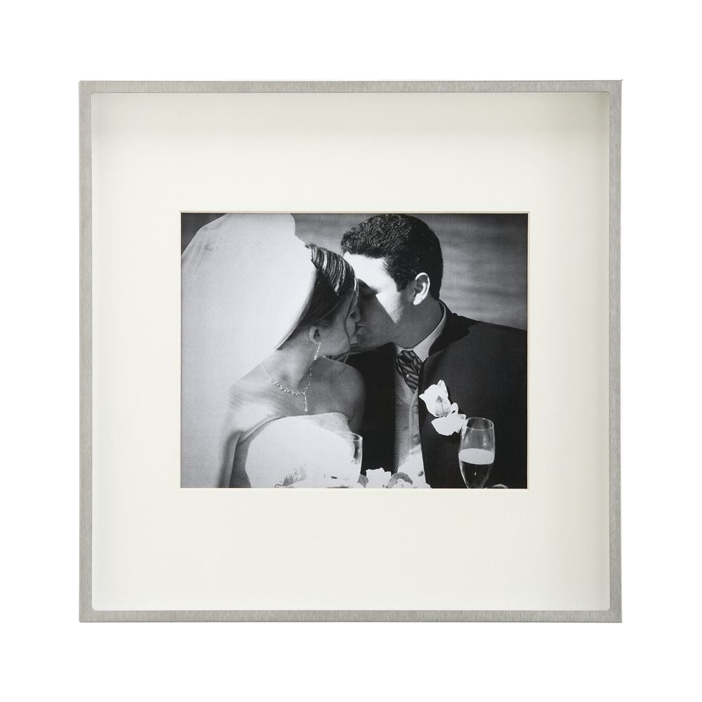 Brushed Silver 8x10 Frame - Image 0