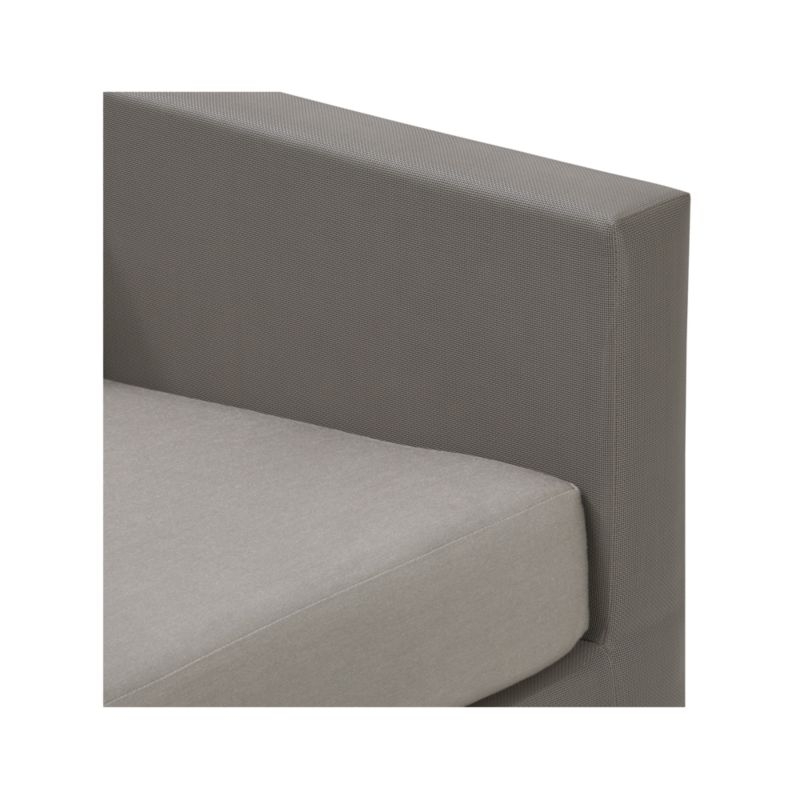 Dune Taupe Outdoor Lounge Chair with Sunbrella ® Cushions - Image 7