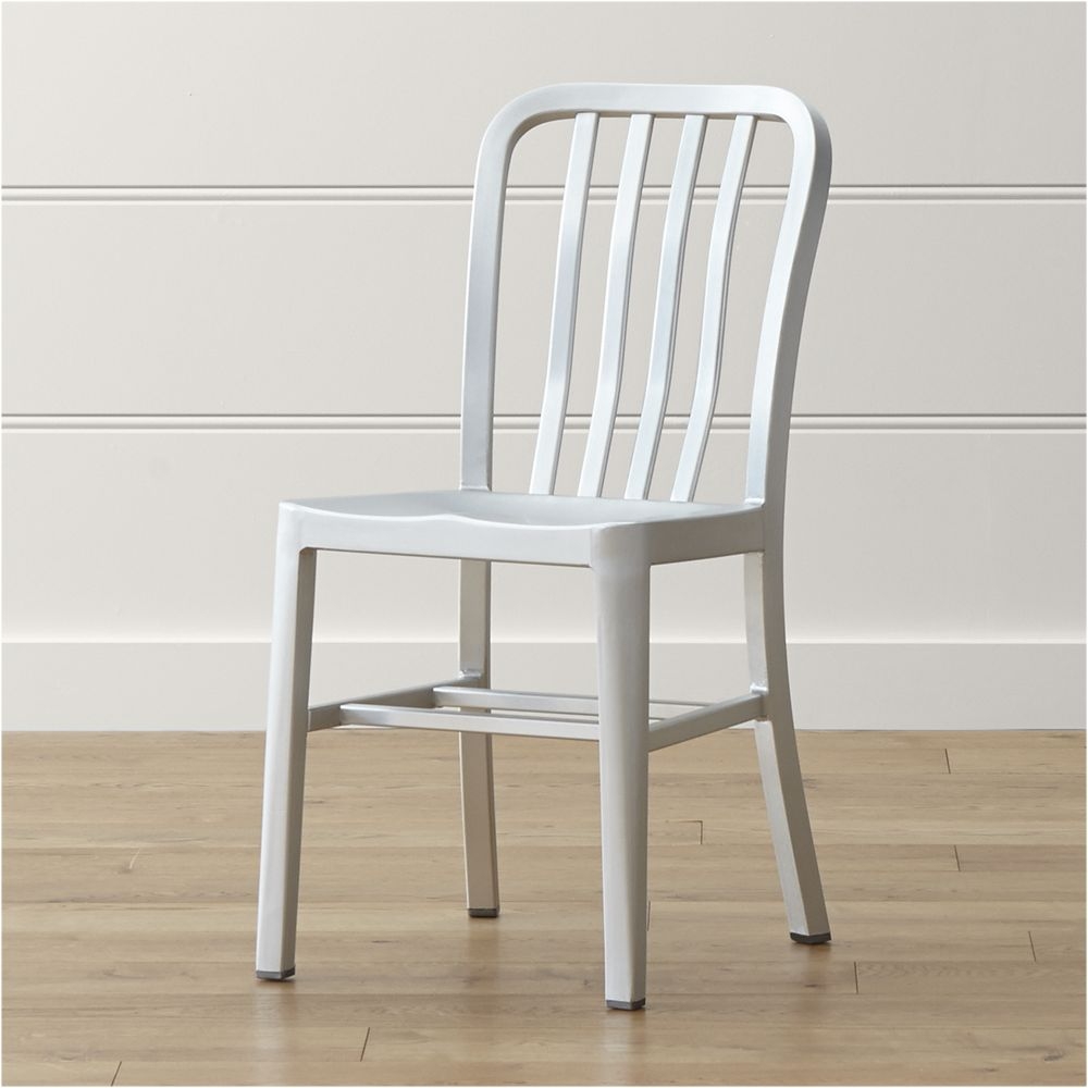 Delta Aluminum Dining Chair - Image 0