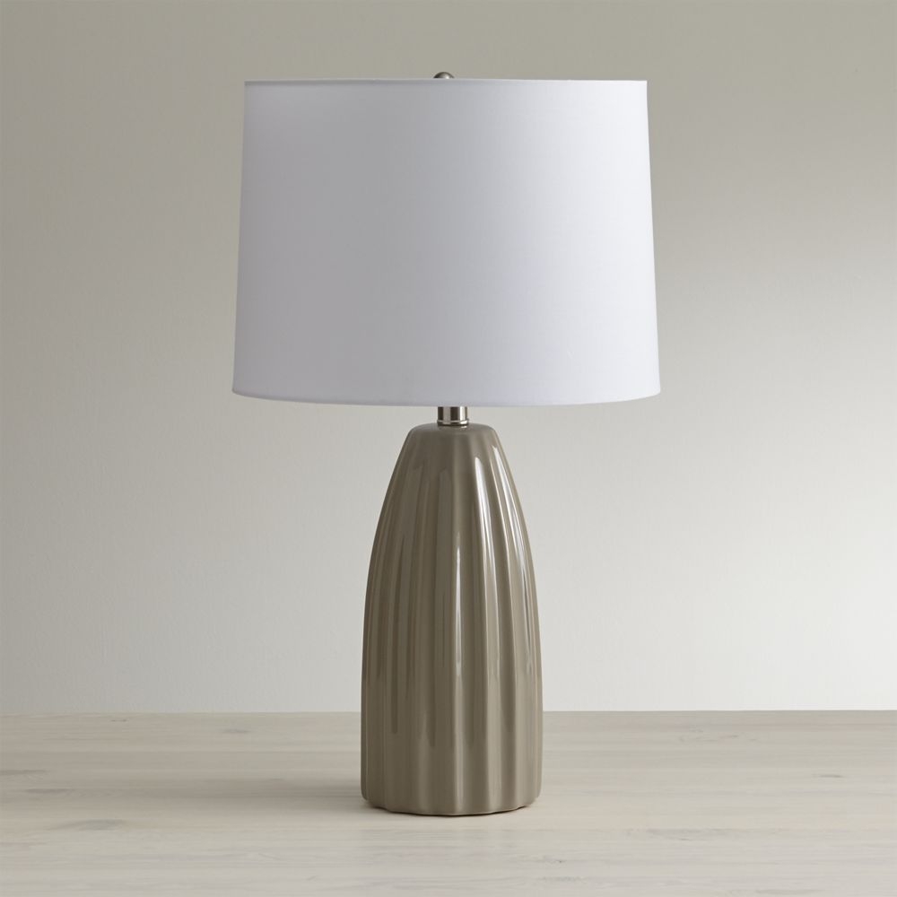 Ella Grey Table Lamp - Image 0