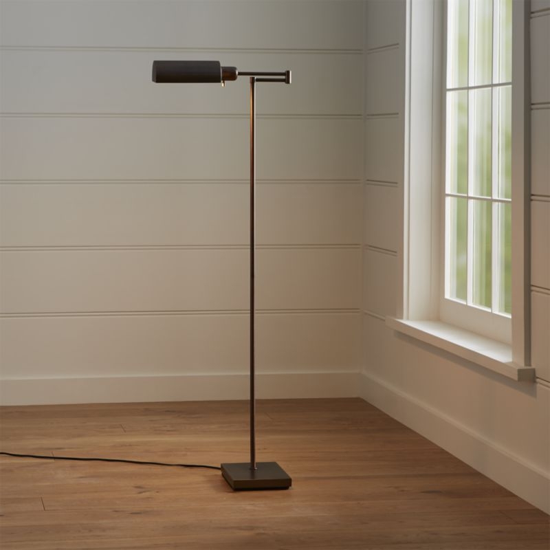 Adams Bronze Pharmacy Floor Lamp - Image 1