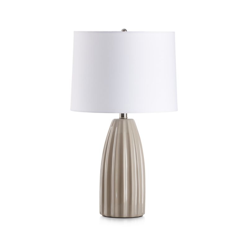Ella Grey Table Lamp - Image 3