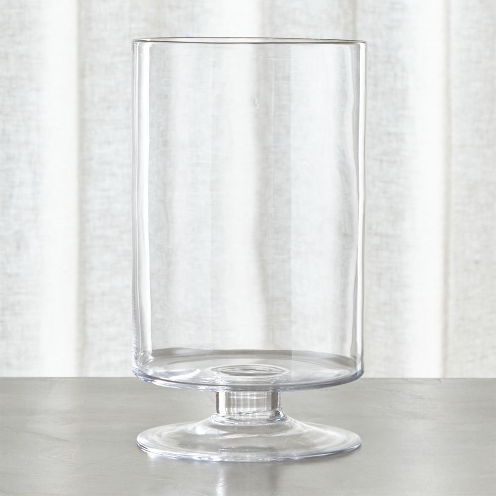 London Clear Hurricane Candle Holder 13.5" - Image 0