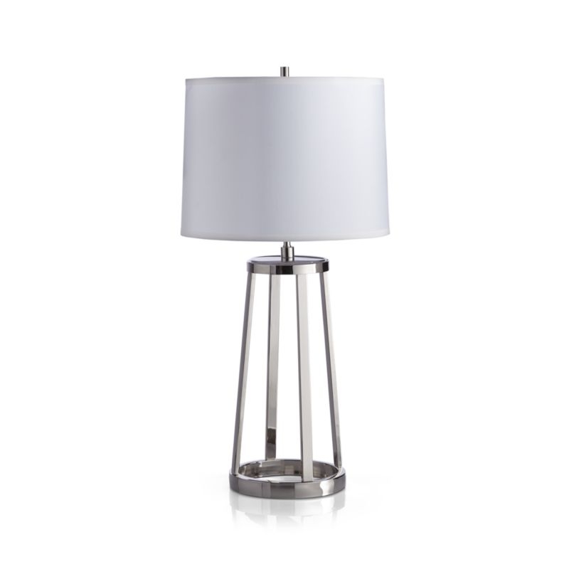 Stanza Nickel Table Lamp - Image 2