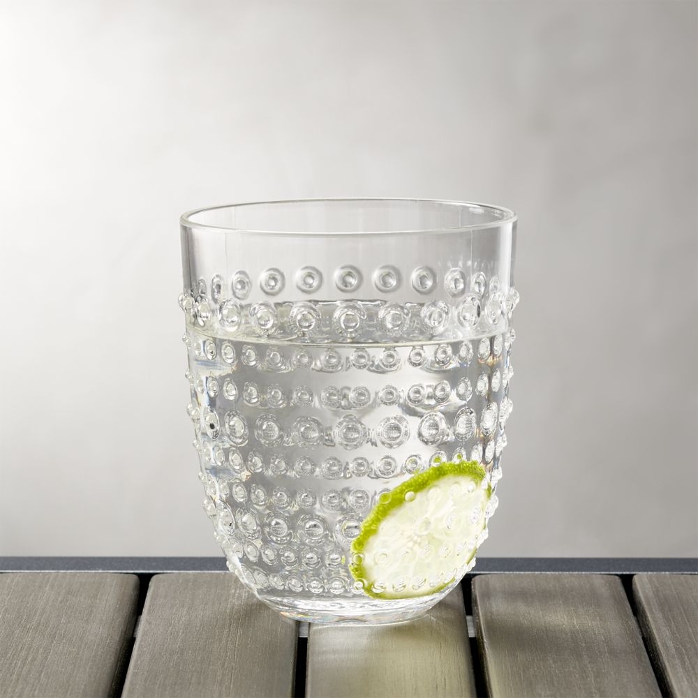 Dottie Clear Acrylic 17-Oz. Drink Glass - Image 0