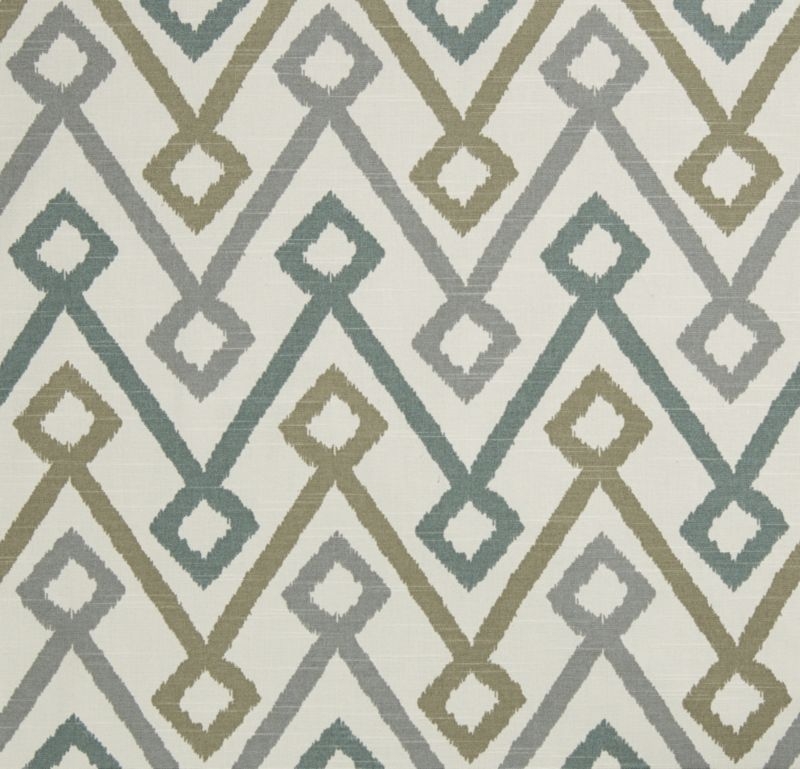 Maddox 50"x84" Khaki/Grey Curtain Panel - Image 10