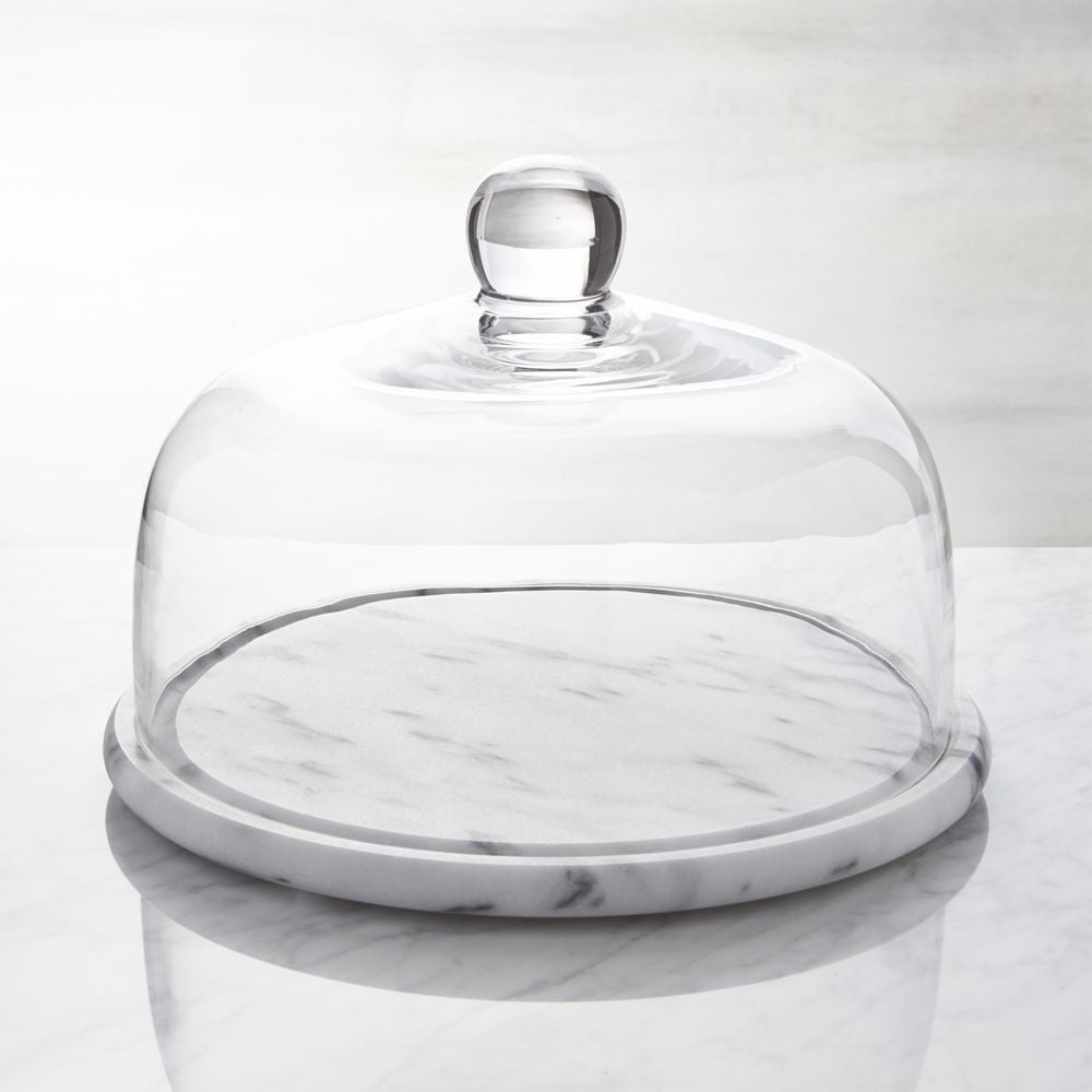 French Kitchen Marble Cheese Dome - Image 0