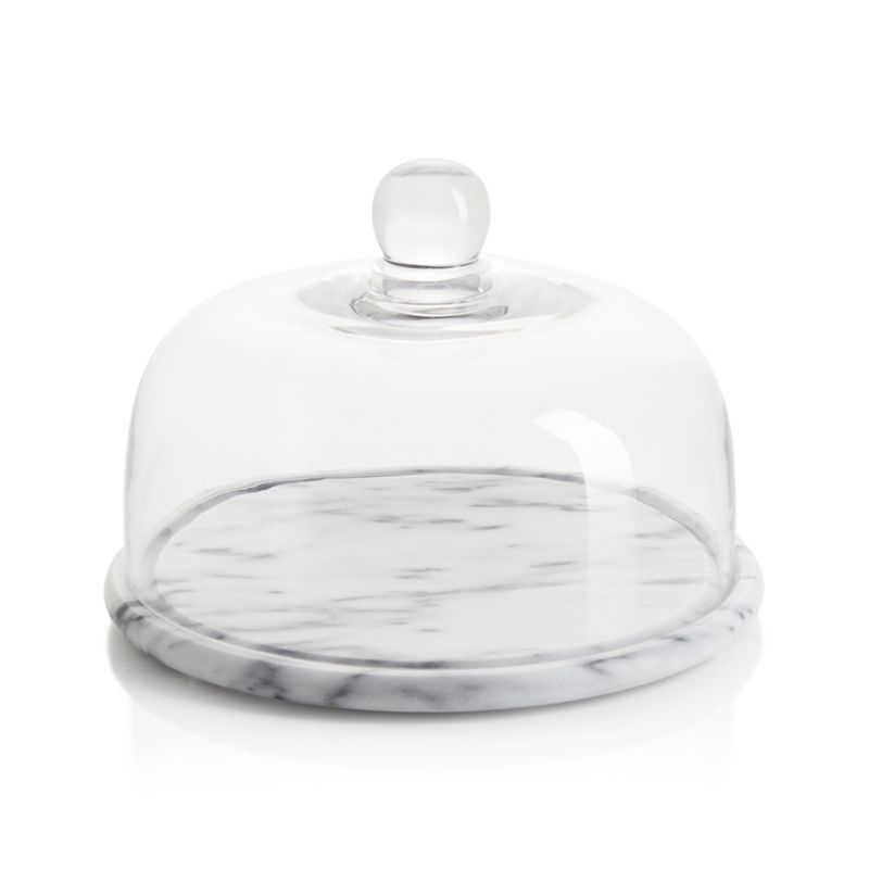 French Kitchen Marble Cheese Dome - Image 4