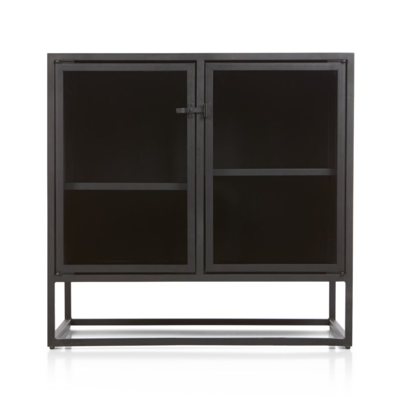 Casement Blue Small Metal Sideboard - Image 1