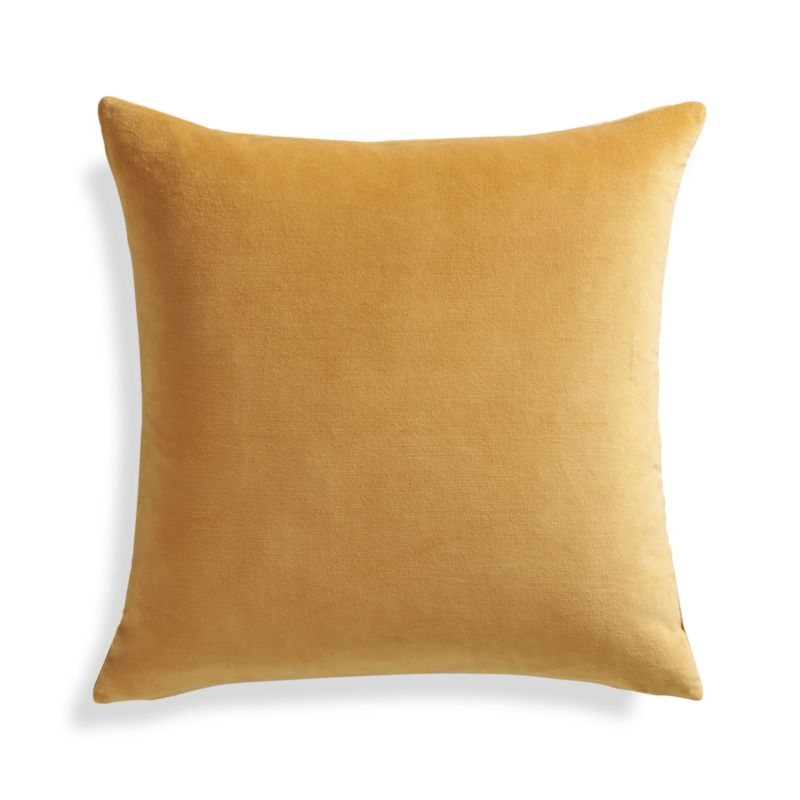 Trevino Sunflower Yellow 20" Pillow with Down-Alternative Insert - Image 2