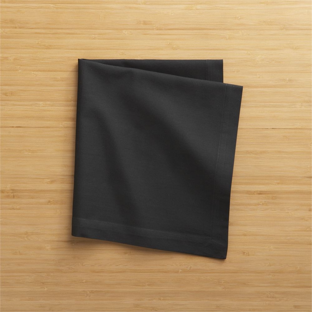 Fete Black Cloth Napkin - Image 0