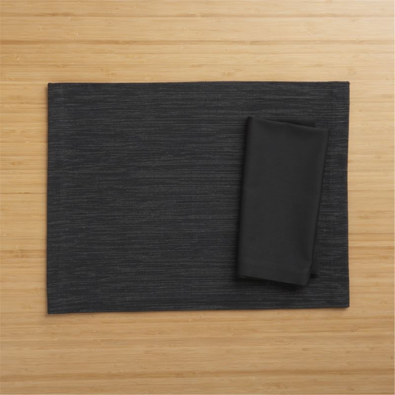 Fete Black Cloth Napkin - Image 6