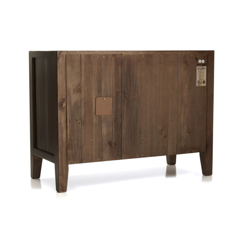 Morris Chocolate Brown Credenza - Image 4