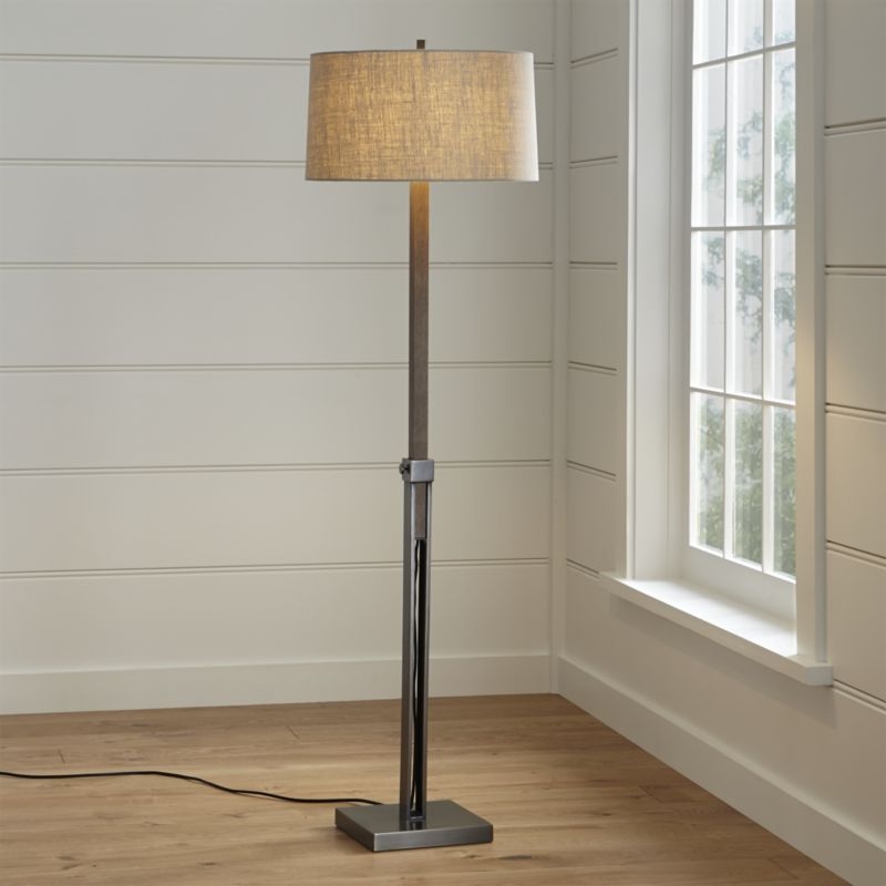 Denley Bronze Floor Lamp - Image 1