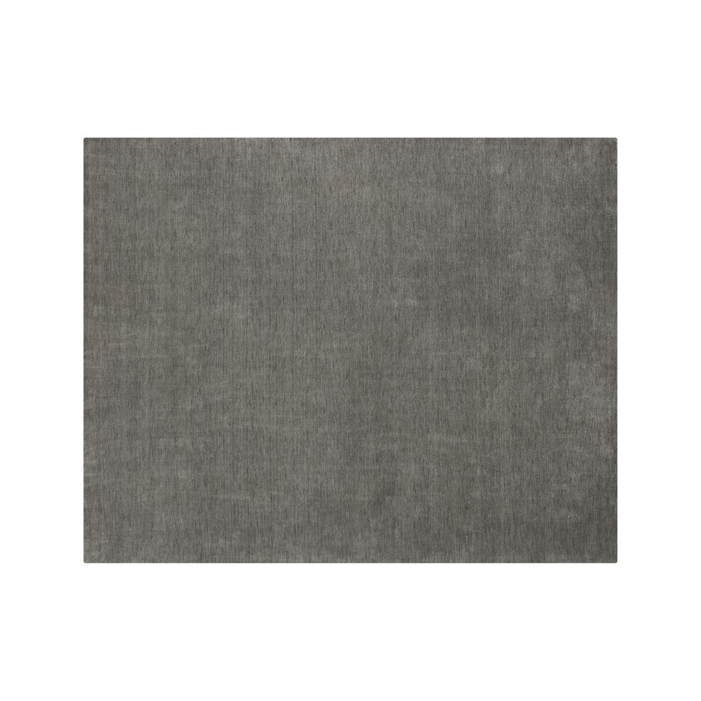 Baxter Grey Wool Area Rug 8'x10' - Image 0