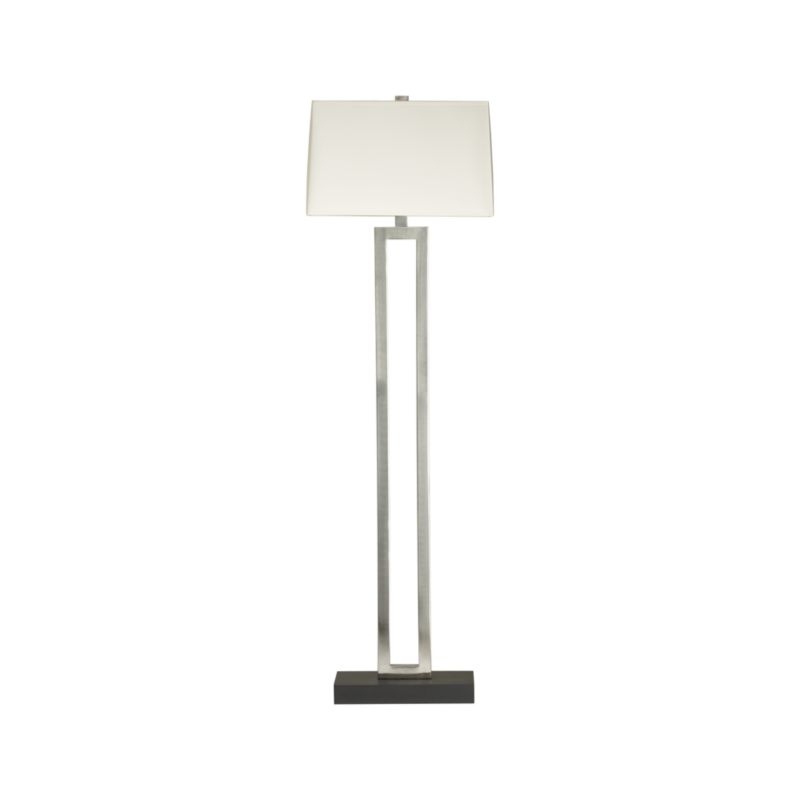 Duncan Antiqued Silver Floor Lamp - Image 2