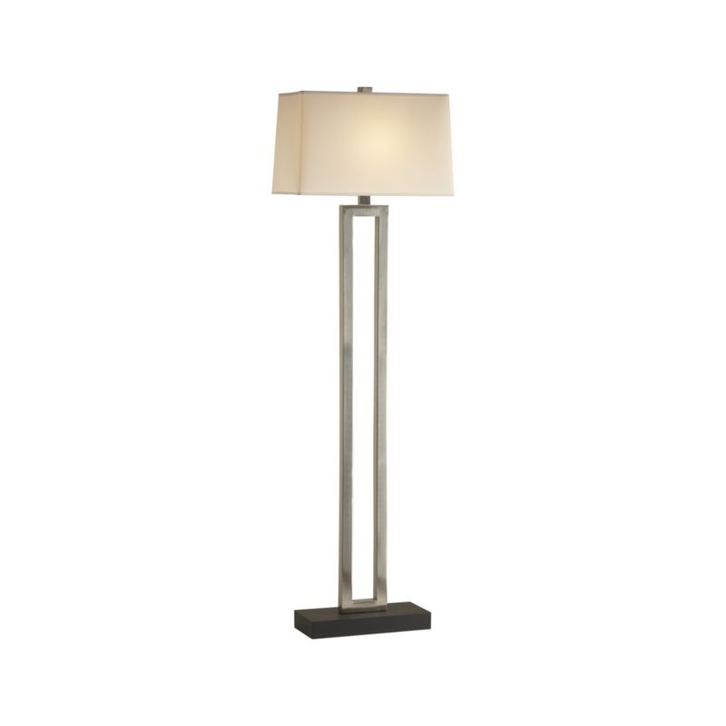 Duncan Antiqued Silver Floor Lamp - Image 3