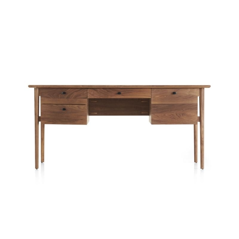 Kendall Desk, Walnut - Image 0