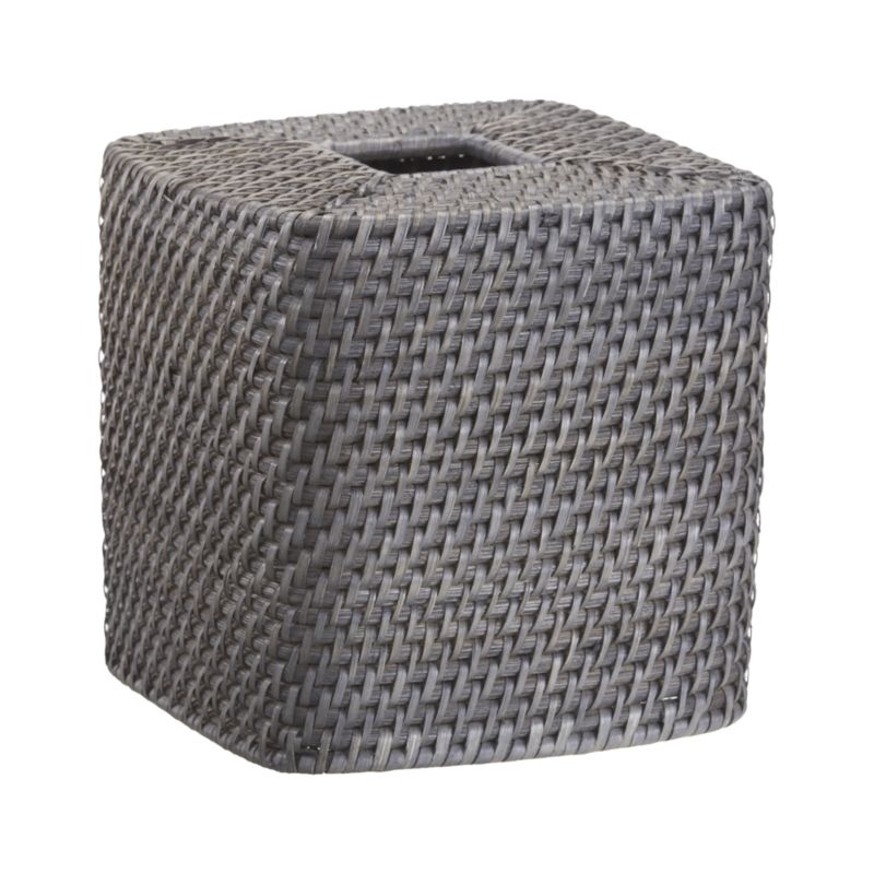 Sedona Grey Square Tissue Box Cover - Image 8