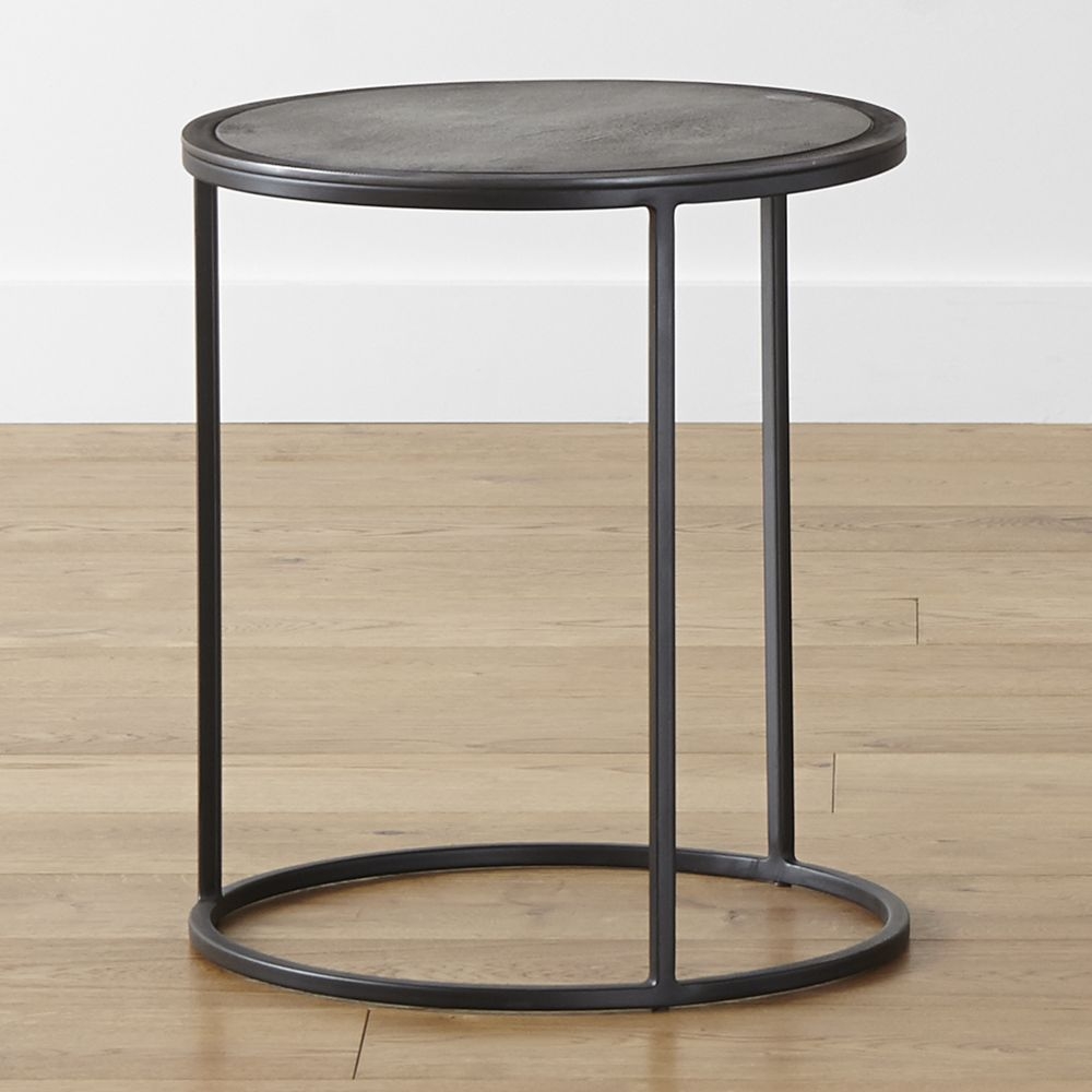 Knurl Small Round Accent Table - Image 3