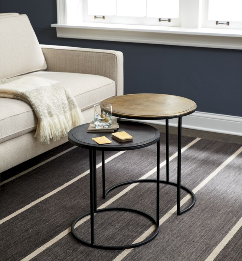 Knurl Large Round Accent Table - Image 4