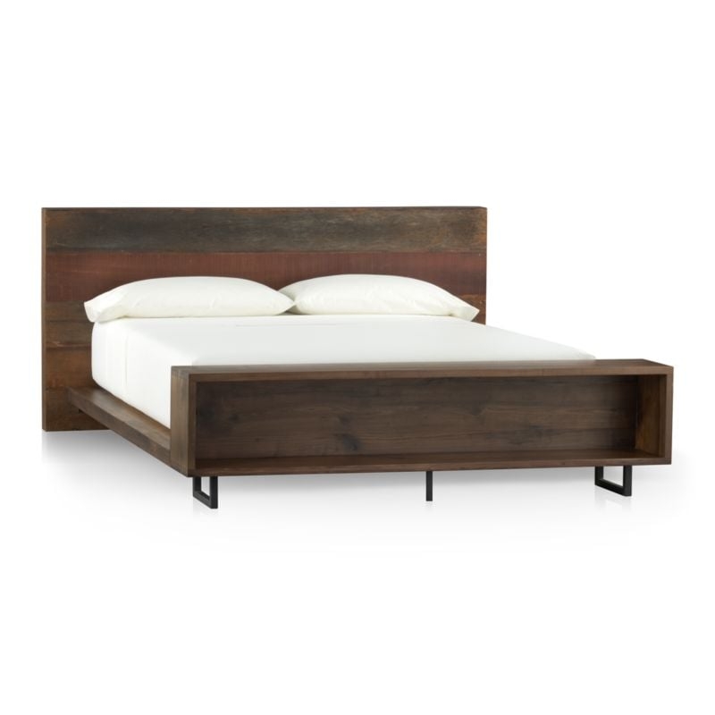 Atwood Queen Bed with Bookcase - Image 1