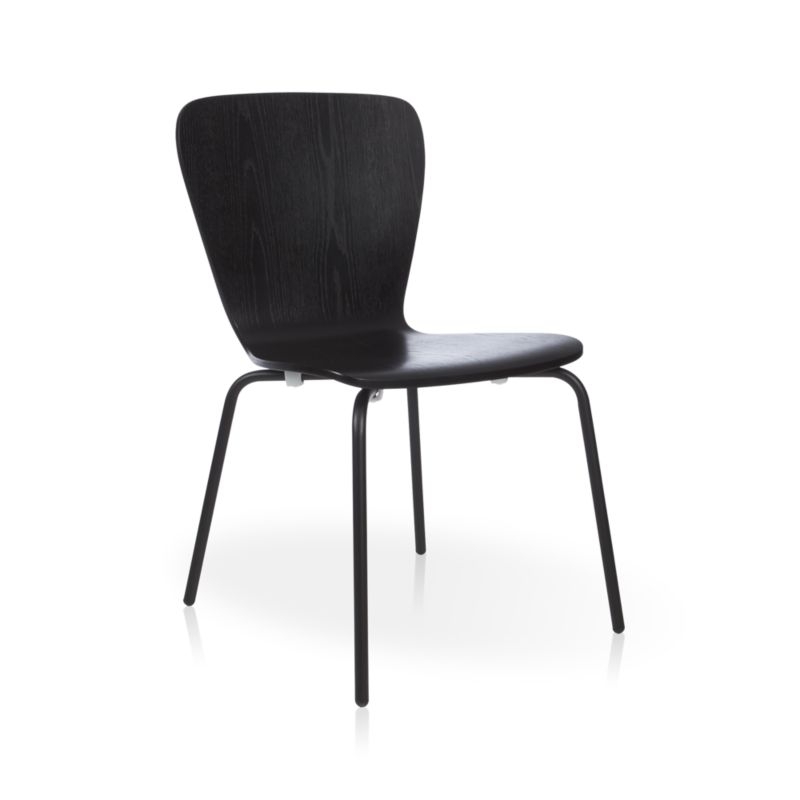 Felix Black Dining Chair - Image 2