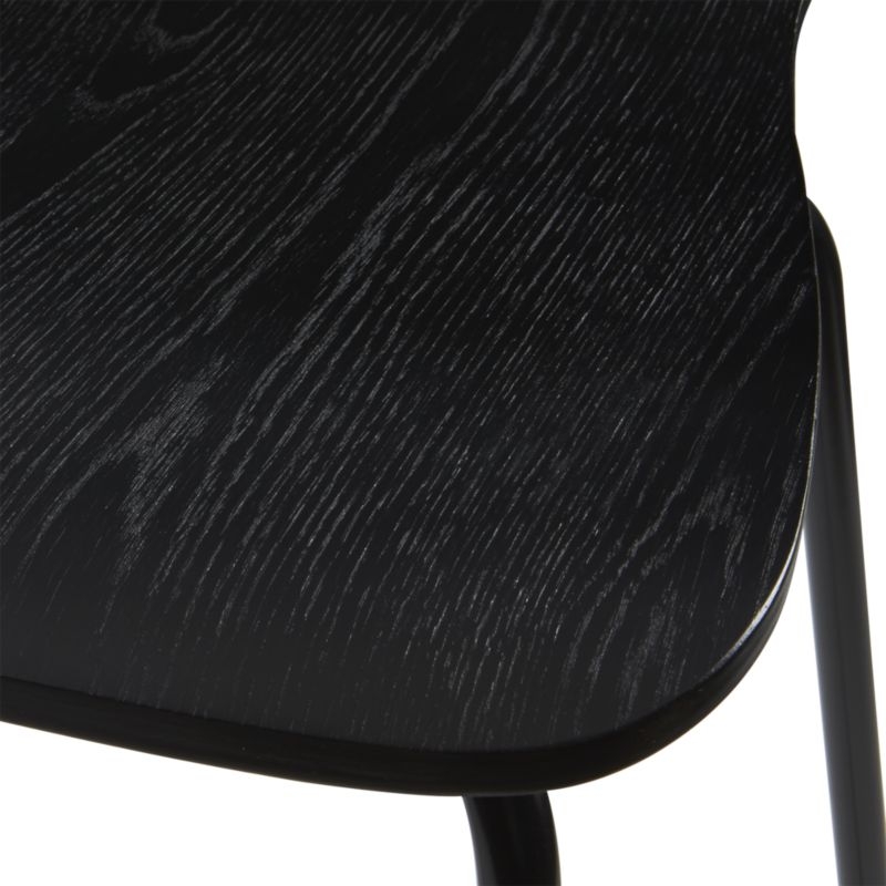Felix Black Dining Chair - Image 3