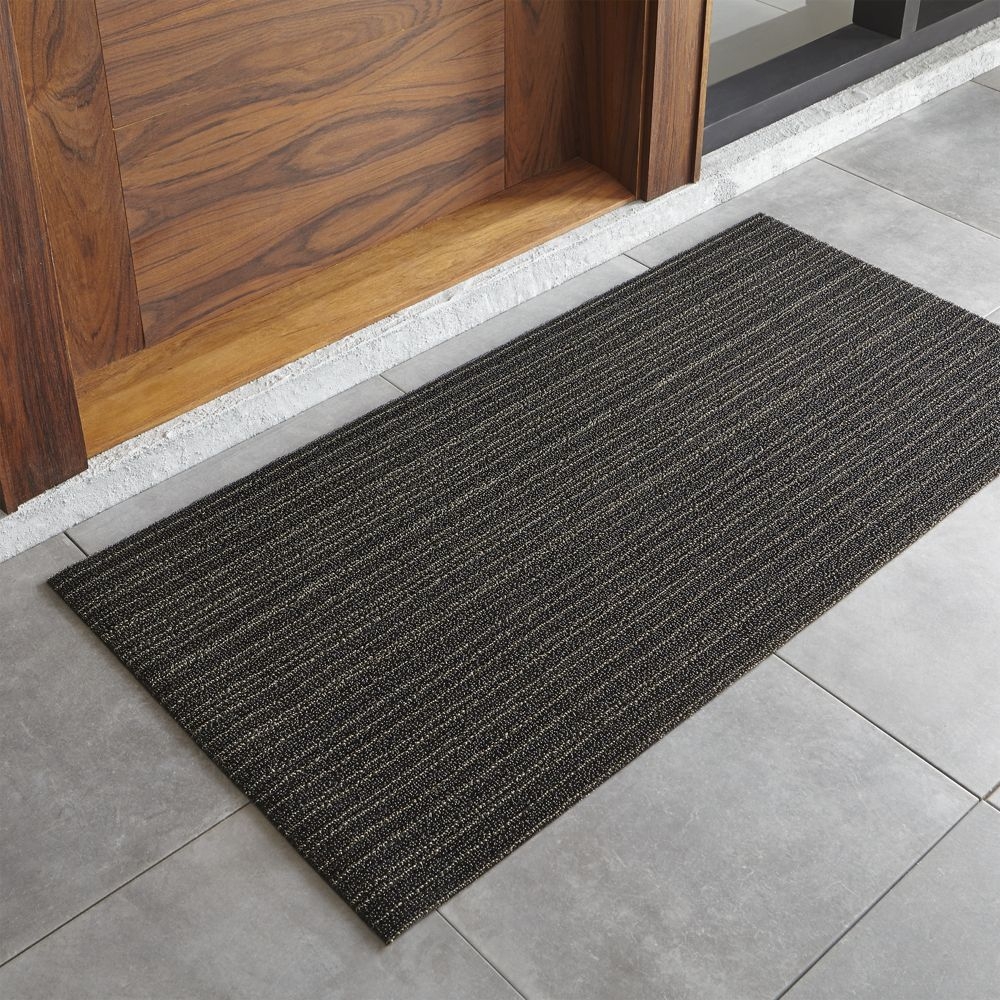 Chilewich ® Steel Striped 24"x48" Doormat - Image 0