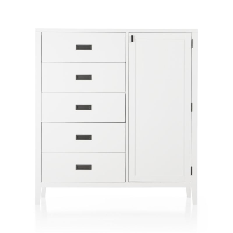 Arch White Wardrobe - Image 1