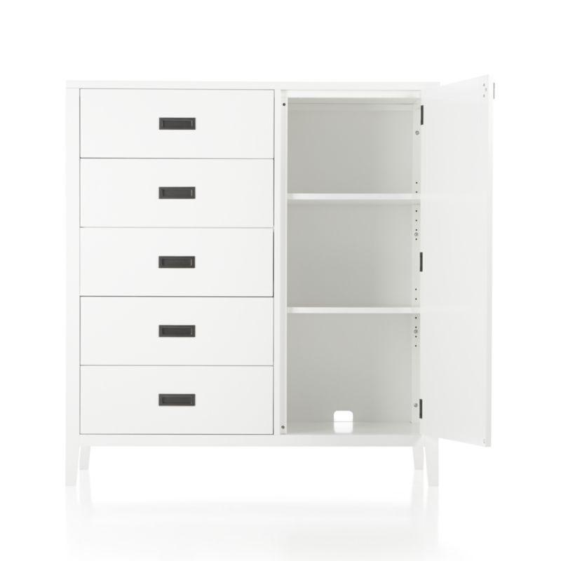 Arch White Wardrobe - Image 3