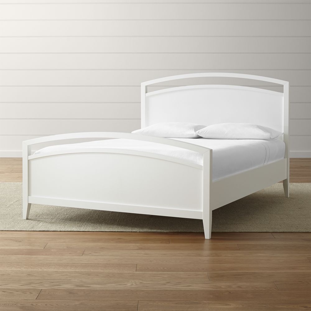 Arch White Queen Bed - Image 0