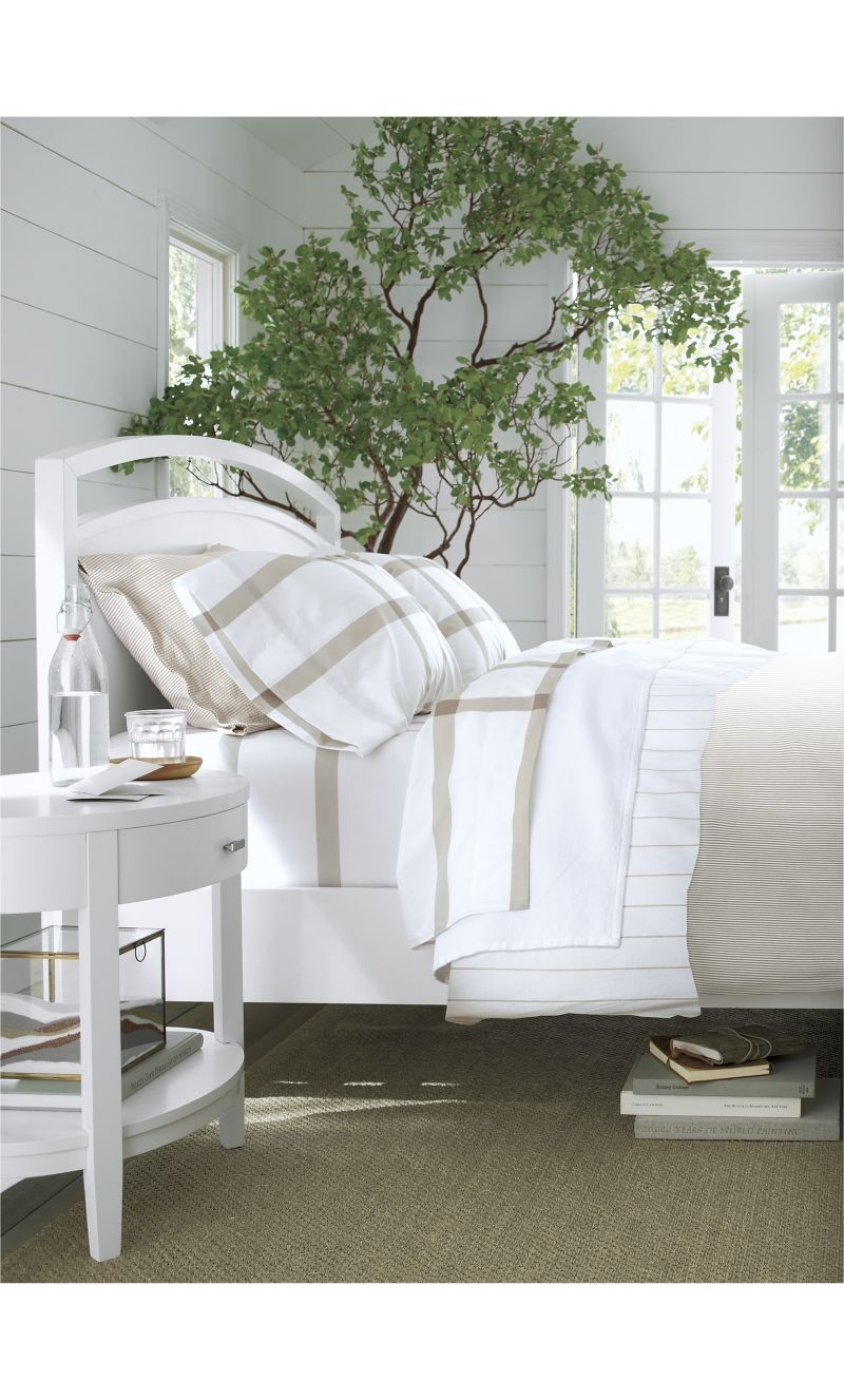 Arch White Queen Bed - Image 2