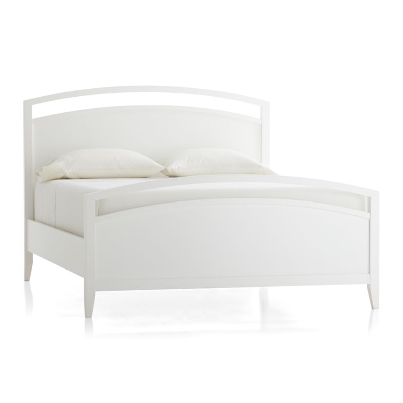 Arch White Queen Bed - Image 8