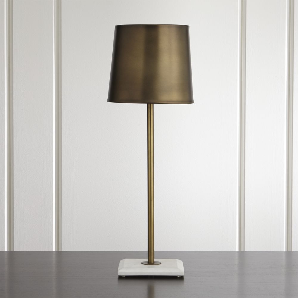 Astor Brass Buffet Lamp - Image 0