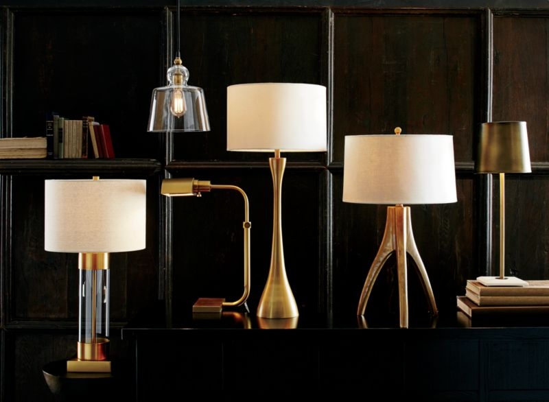 Astor Brass Buffet Lamp - Image 6