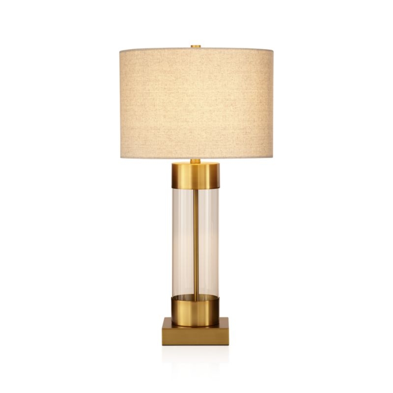 Avenue Brass Table Lamp with USB Port - Image 4