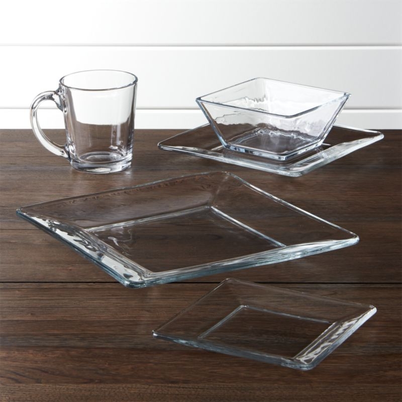 Moderno 13.5-oz. Clear Coffee Mugs, Set of 8 - Image 1