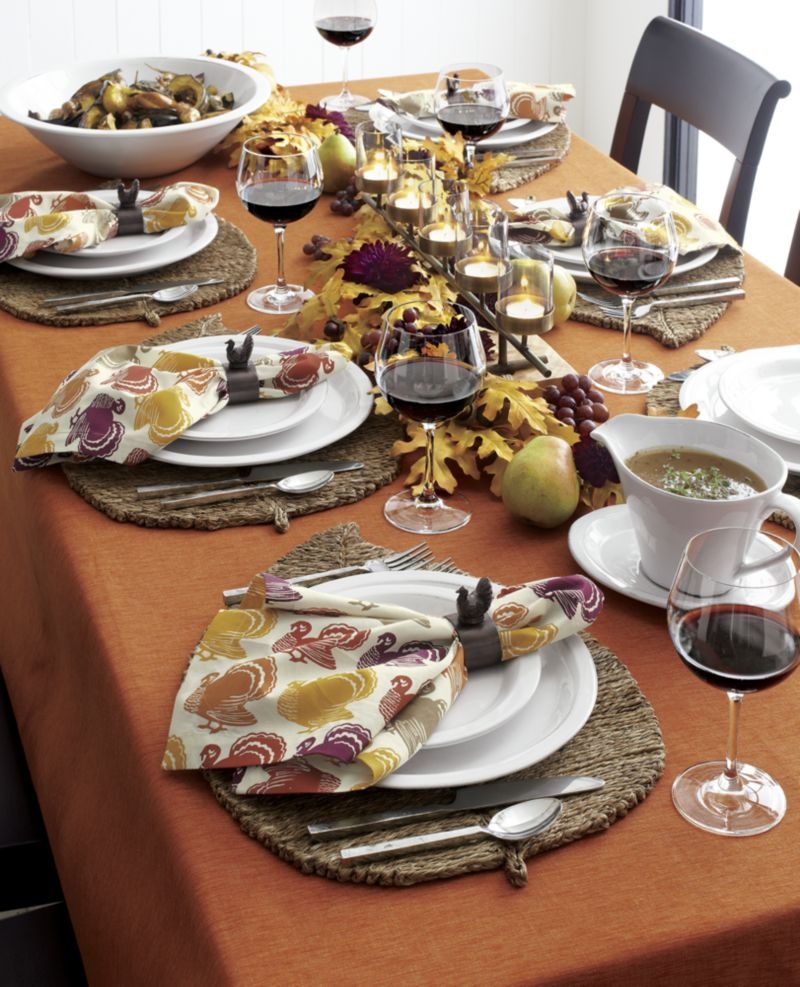 Woven Fiber Leaf Placemat - Image 3