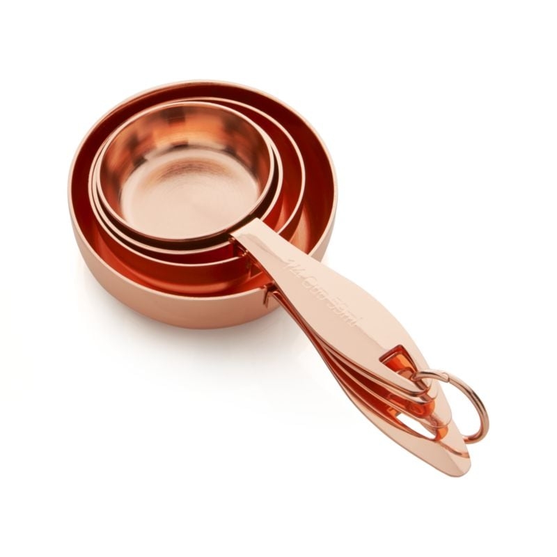 Copper Measuring Cups, Set of 4 - Image 8