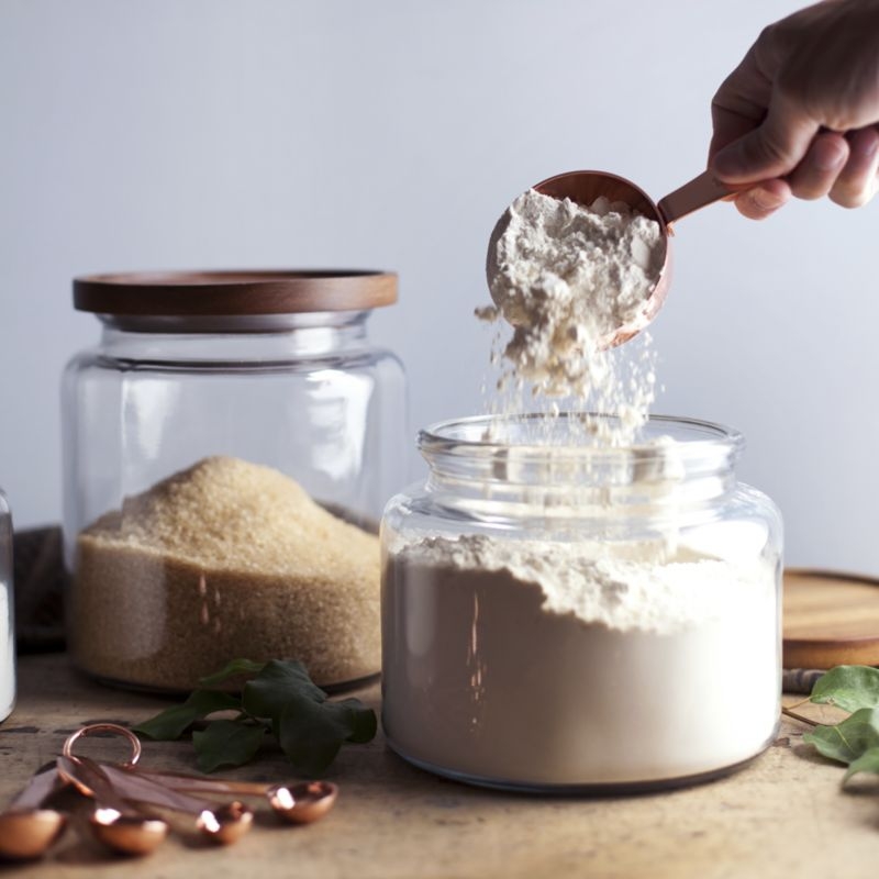 Copper Measuring Cups, Set of 4 - Image 9