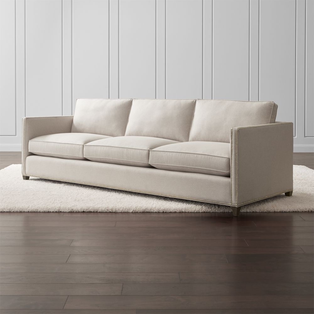 Dryden 3-Seat 103" Grande Sofa with Nailheads - Image 0