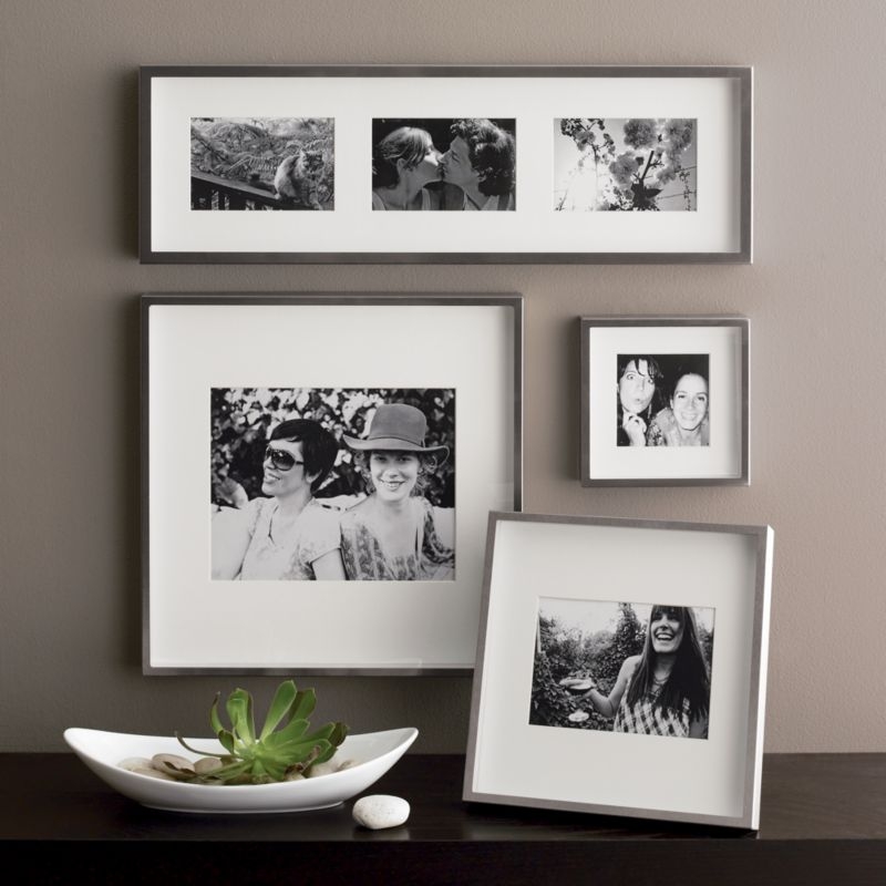 Brushed Silver 11x14 Wall Picture Frame - Image 7