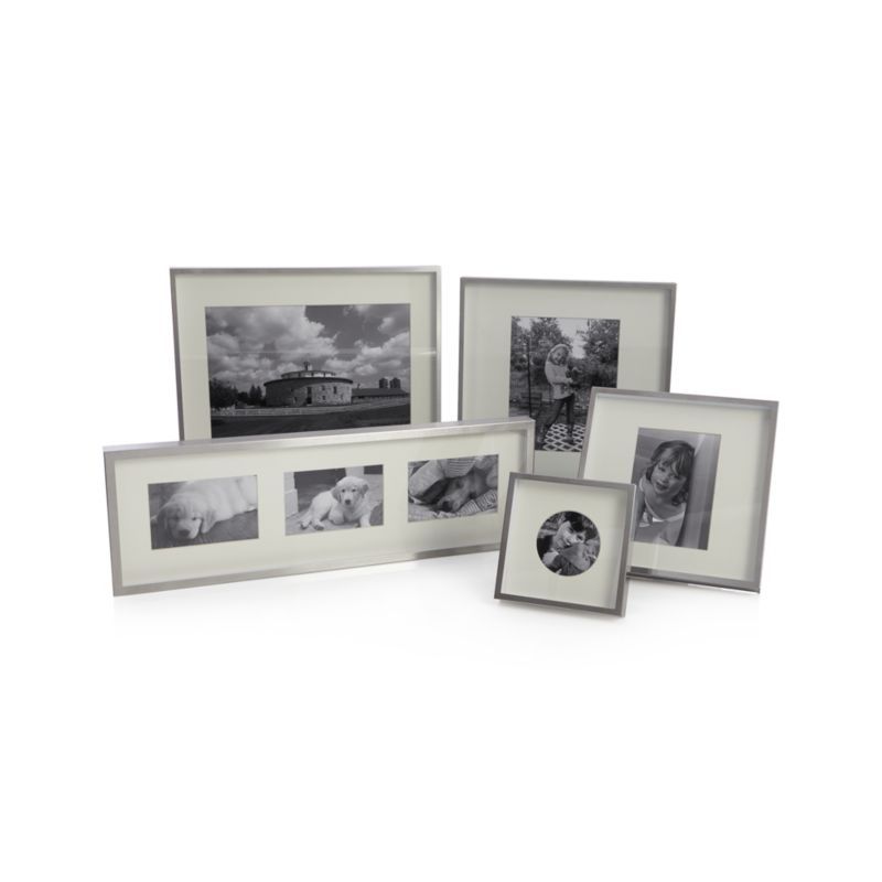 Brushed Silver 11x14 Wall Picture Frame - Image 10