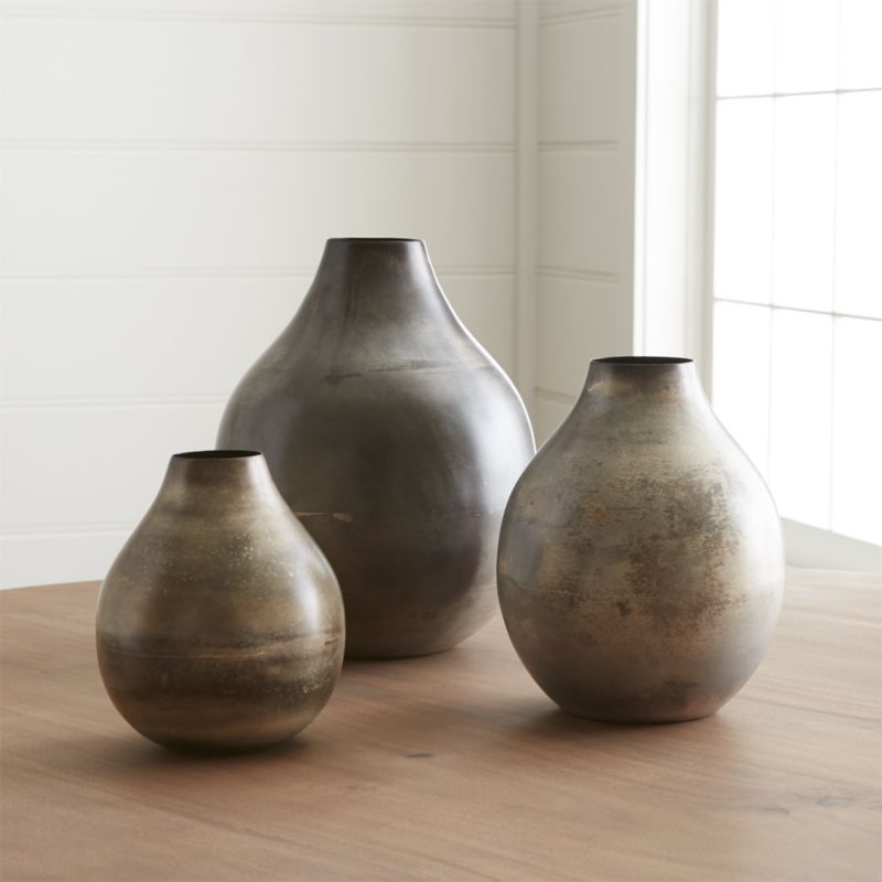 Bringham Small Metal Vase - Image 7