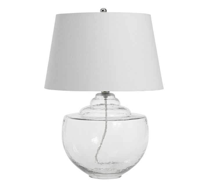 Victoria Faceted Glass Accent Lamp - Image 0